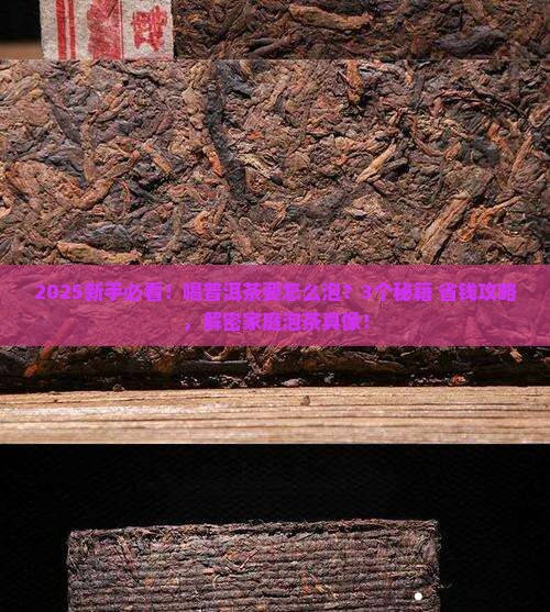 喝普洱茶要怎么泡