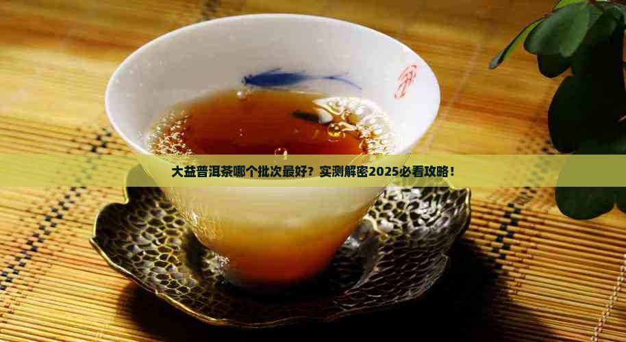 大益普洱茶哪个批次好