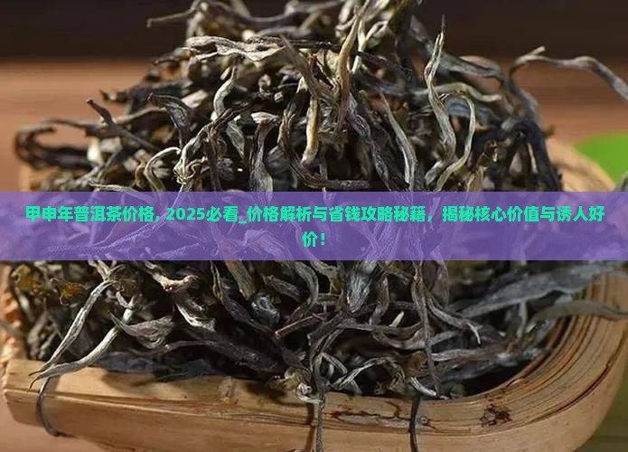 甲申年普洱茶价格