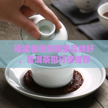 福建老班章选哪家好