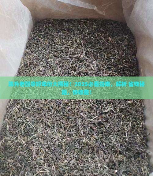 陈升老班章哪一年好