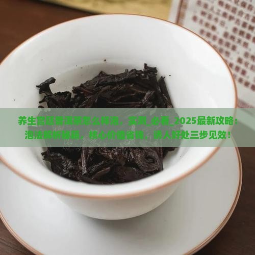 养生宫廷普洱茶怎么样泡