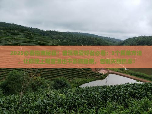 普洱茶怎样喝不影响睡眠
