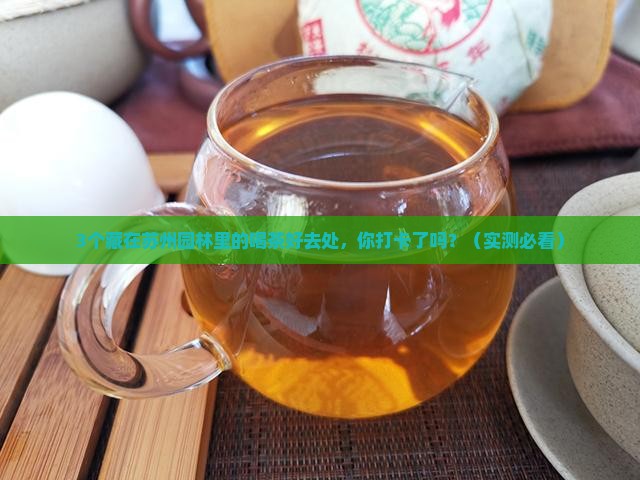 苏州可以喝茶的园林