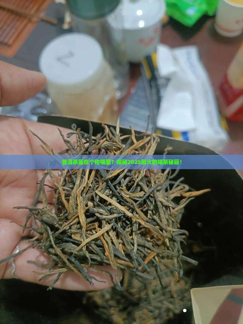 普洱茶塞在个柑橘里
