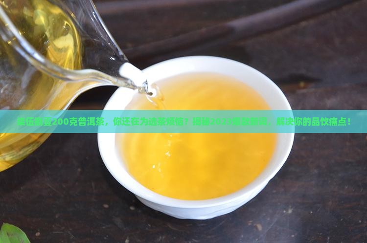 柒伍捌壹200克普洱茶