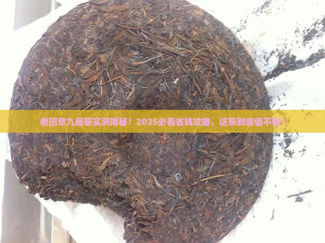 老班章的九雁茶