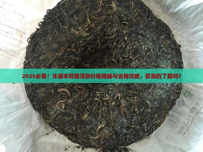 沐澜丰邦普洱茶价格表