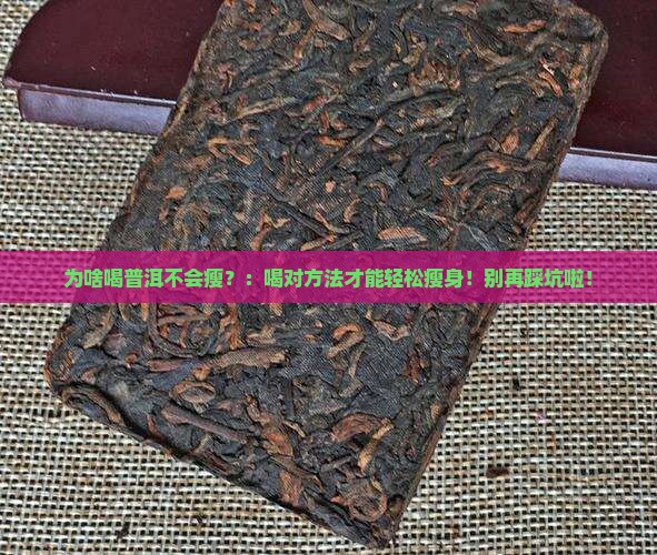为啥喝普洱不会瘦 为啥喝普洱不会瘦