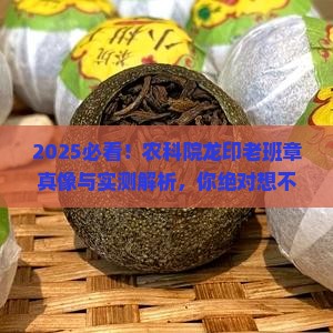 农科院龙印老班章