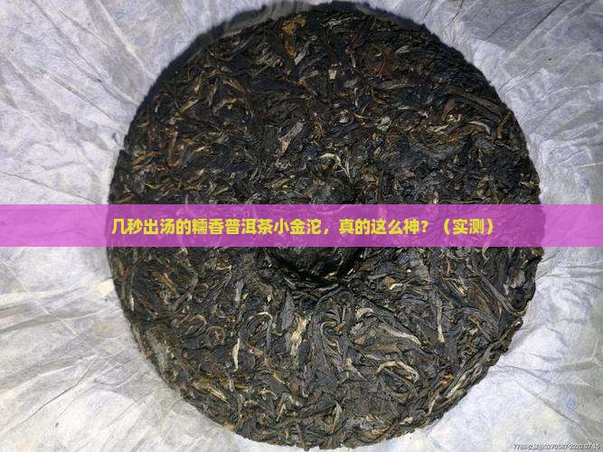 糯香普洱茶小金沱几秒出汤