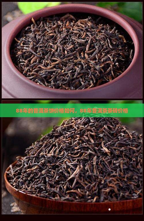 88年的普洱茶饼价格如何