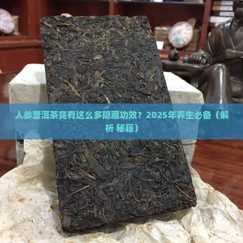 人参普洱茶的功效和作用