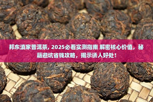 邦东滇家普洱茶