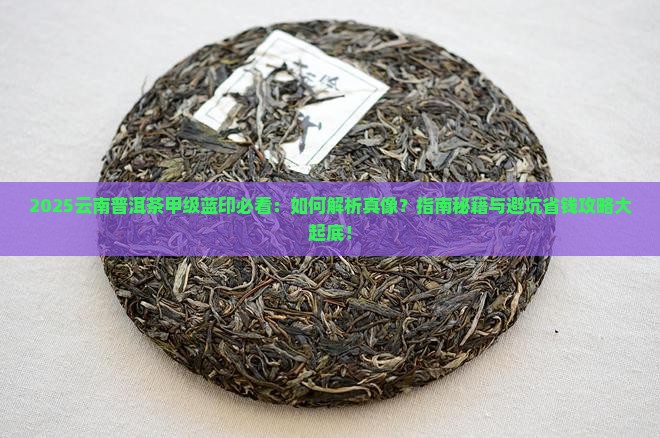 云南普洱茶甲级蓝印