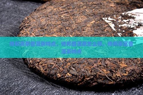 倚邦贡茶普洱茶特点