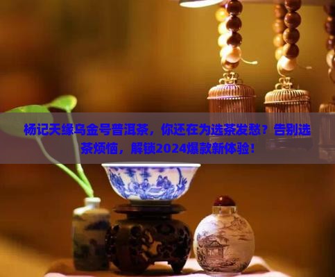 杨记天缘乌金号普洱茶