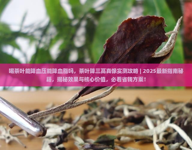 喝茶叶能降血压能降血脂吗