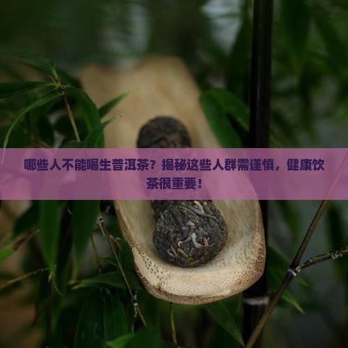 哪些人不能喝生普洱茶