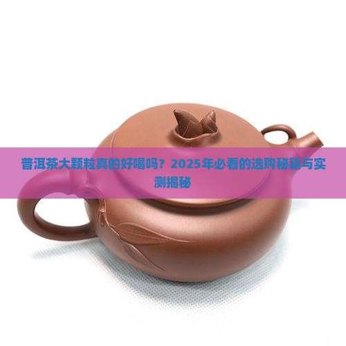 普洱茶大颗粒的好吗好喝吗