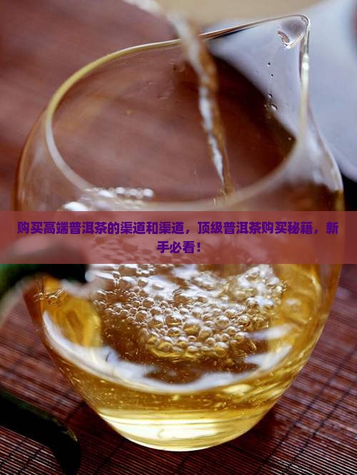 购买高端普洱茶的渠道和渠道