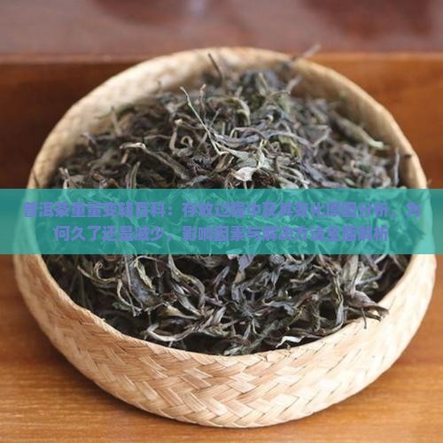 普洱茶重量变轻