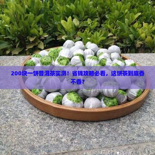 200块一饼普洱茶怎么样