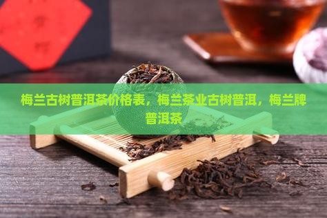 梅兰古树普洱茶