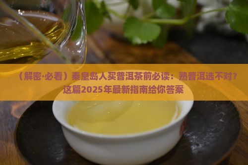 秦皇岛市熟普洱茶