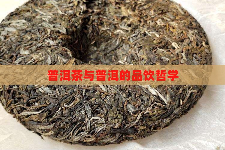普洱茶品饮哲学