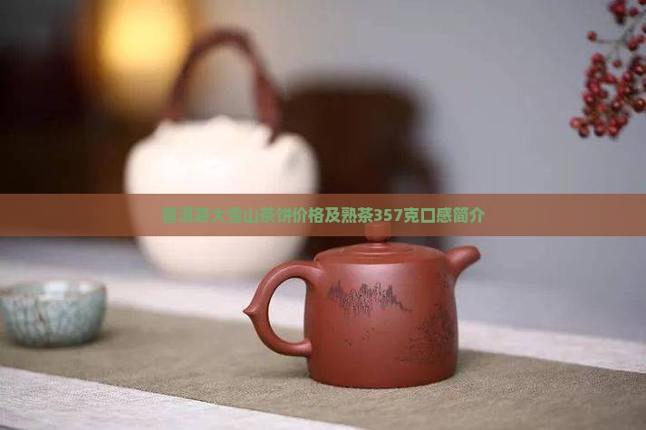 普洱茶大雪山茶饼