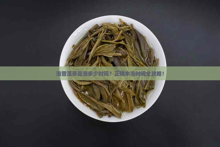 泡普洱茶是泡多少时间