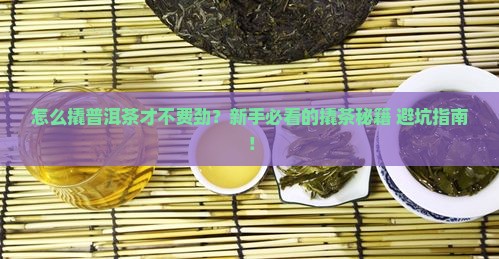 普洱茶的撬茶方式