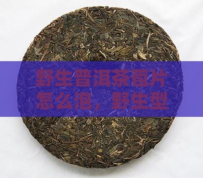 野生普洱茶苞片