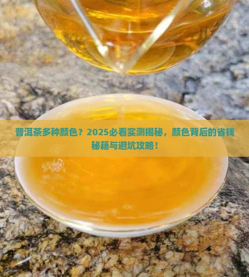 普洱茶多种颜色