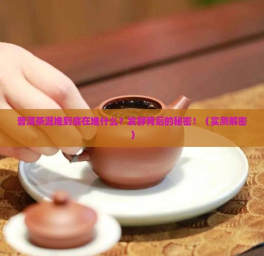 在普洱茶渥堆时