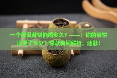 一个普洱茶饼能喝多久
