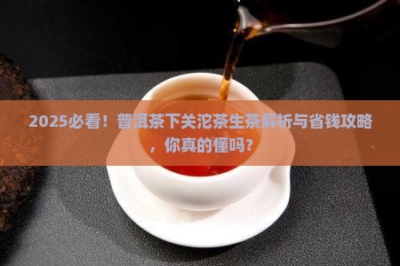 普洱茶下关沱茶生茶