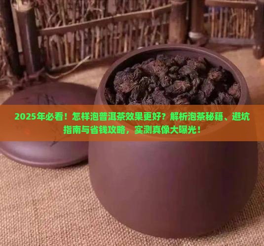 怎样泡普洱茶效果更好