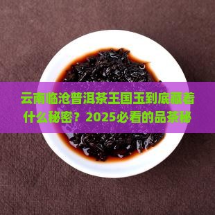 云南临沧普洱茶王国玉