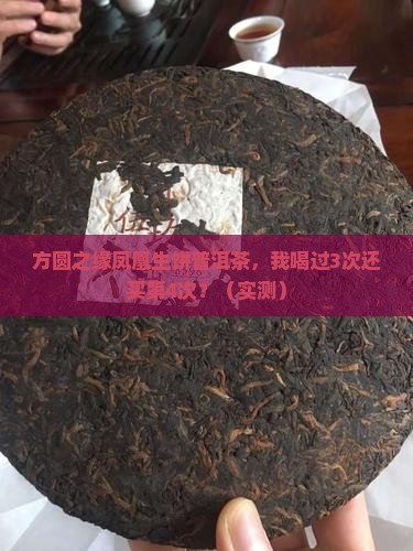 方圆之缘凤凰生饼普洱茶
