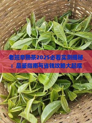 老班章熟茶推介