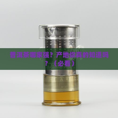 普洱茶知名品牌产地