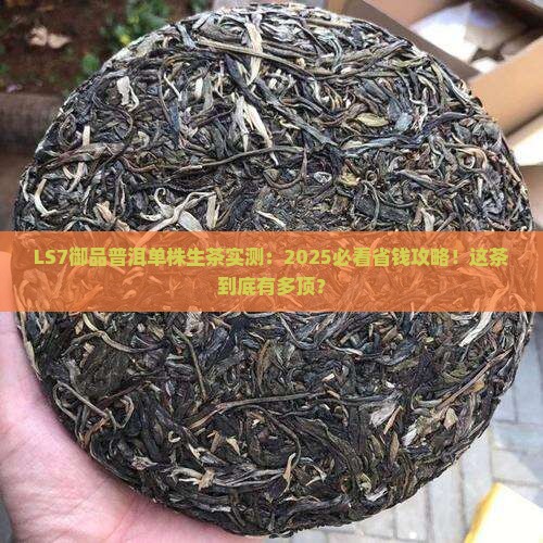 LS7御品普洱单株生茶