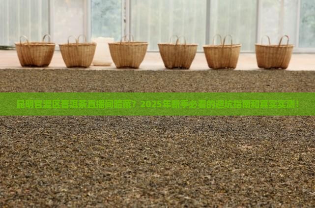 昆明市官渡区普洱茶的直播间