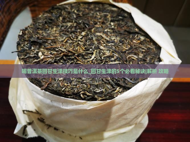 喝普洱茶回甘生津技巧是什么