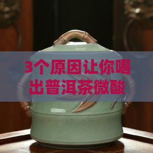 普洱茶为什么会微酸呢怎么回事
