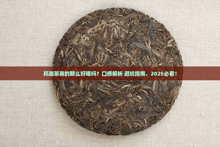 普洱茶区邦崴茶口感