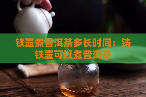 铁壶煮普洱茶多长时间