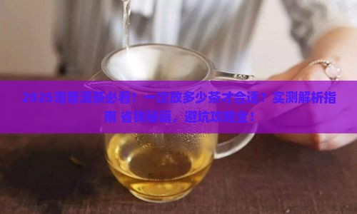 泡普洱茶一次需要多少茶